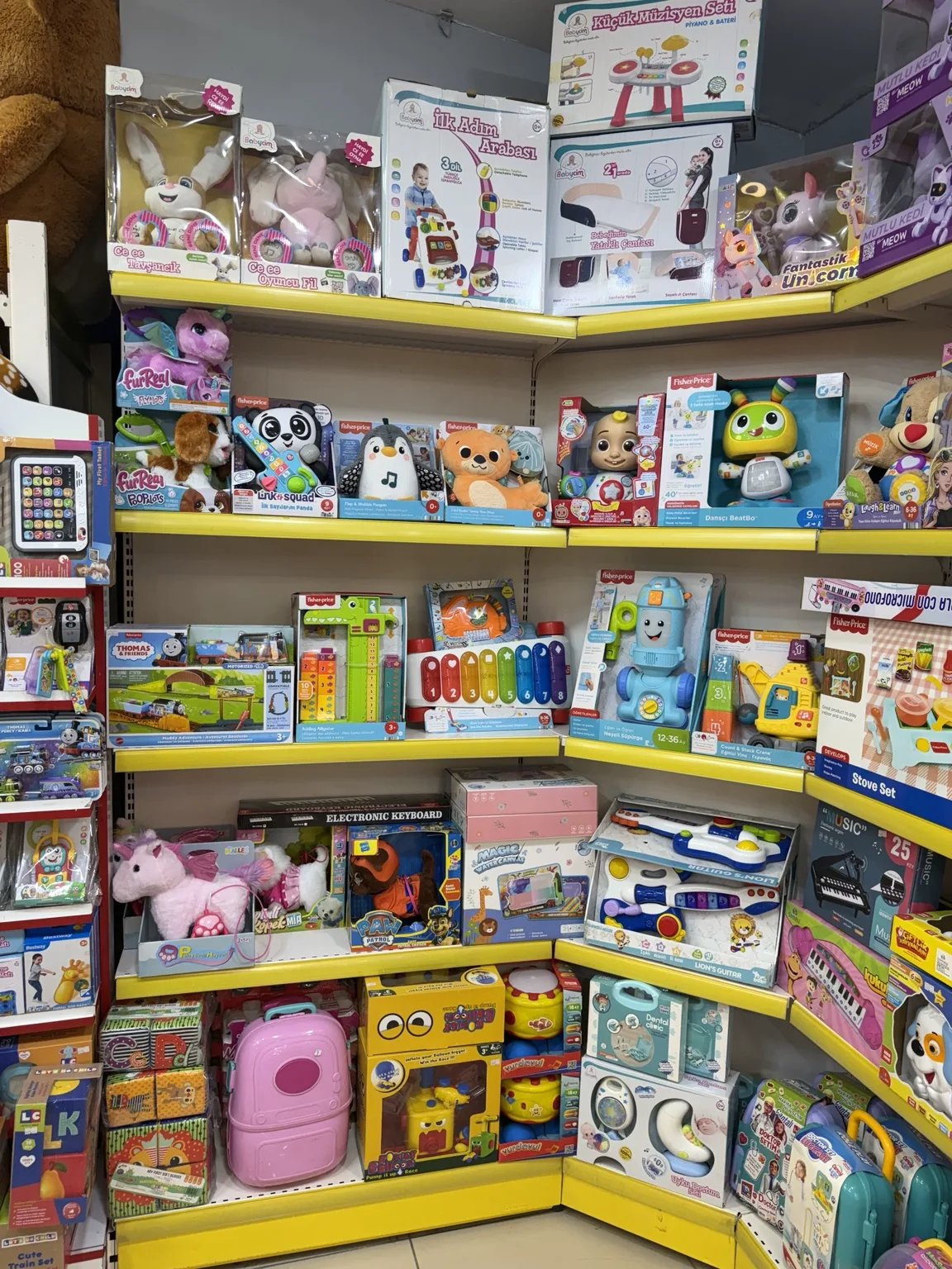 Fisher Price ve bebek oyuncakları